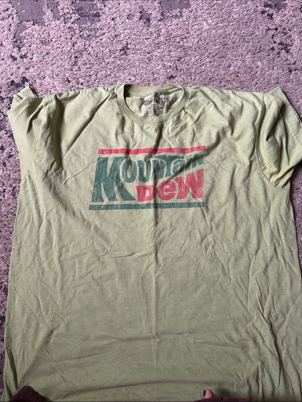 Logo Men's T-Shirt in Light Olive
